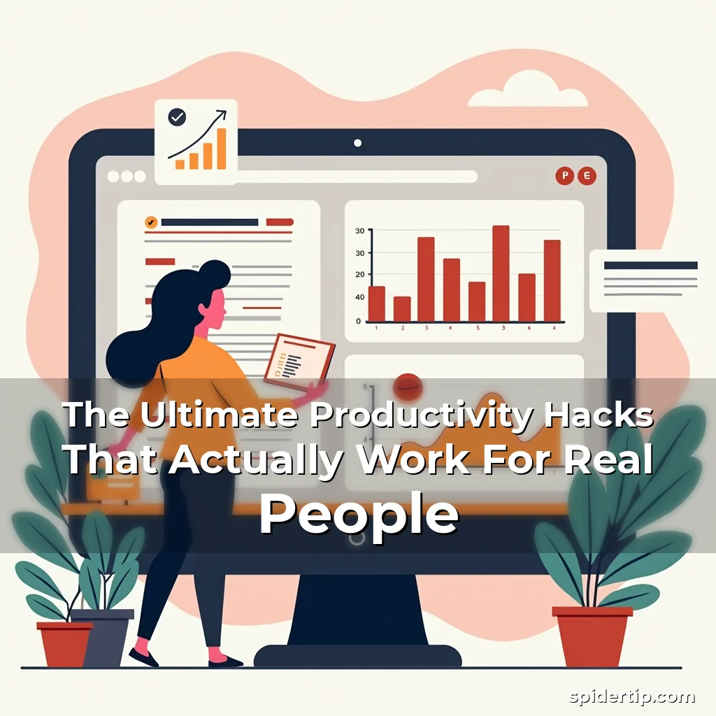 Read more about the article The Ultimate Productivity Hacks That Actually Work For Real People