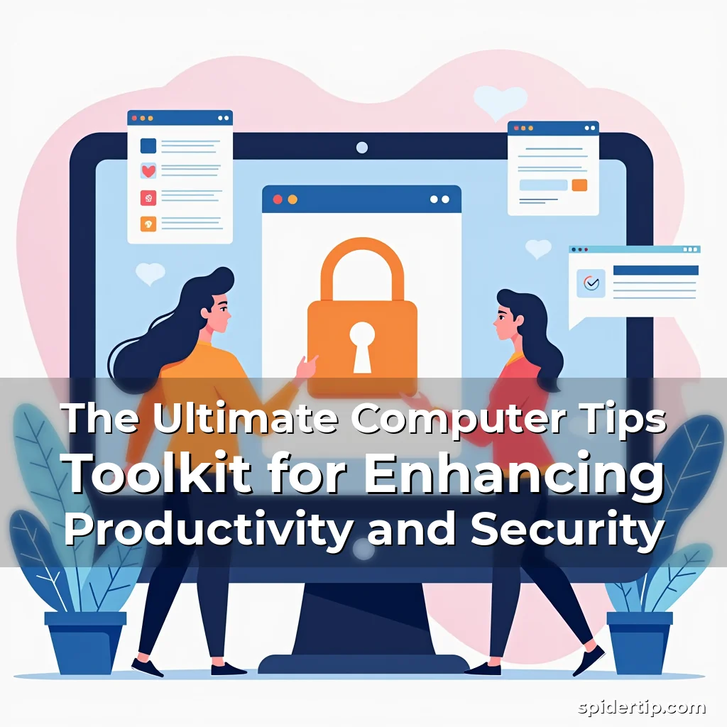 Read more about the article The Ultimate Computer Tips Toolkit for Enhancing Productivity and Security